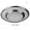Silvery3, variant on Titanium Purification Dinner Plate, Stainless Steel Outdoor Plate, Antibacterial and Shatterproof, for Camping Party Event, Easy to Clean and Portable.