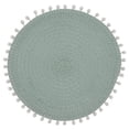 thumbnail image 1 of SARO 2802.MN15R Sets de Table Ronds 15 Po. Design Pompon - Ensemble de 4, 1 of 1