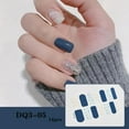 thumbnail image 1 of 15 Styles Semi Cured Gel Nail Stickers Full Nail Required Gel Wraps, 1 of 9