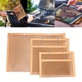 thumbnail image 4 of 3Pcs Durable BBQ Grilling Bags Mesh Pouch Grill to Clean Organizer for Backpacking Outdoor Electric Grills Gas , Copper, 4 of 9