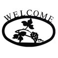 thumbnail image 1 of Village Wrought Iron WEL-157-S Small Welcome Sign-Plaque - Grapevine, 1 of 1