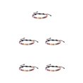 thumbnail image 2 of Jumpingount Pulseras bohemias trenzadas ajustables estilo Simple ligereza cómoda joyería de muñeca regalo de cumpleaños FD9611 Type2 NO2, 2 of 6