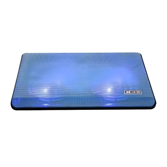 GJX High-performance Laptop Cooler Laptop Cooling Pad Double Fans Cooler with Two USB Ports Support for Laptops Under 17 inch Blue