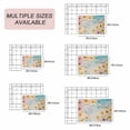 thumbnail image 6 of Retro Summer Beach Outdoor Rug 3x5 Ft, Non Slip Washable Area Rug, Flowers Ocean Starfish Coastal Patio Rugs Carpet Runner, Large Floor Mat for Indoor/Outdoor Deck Porch Camping, 6 of 8