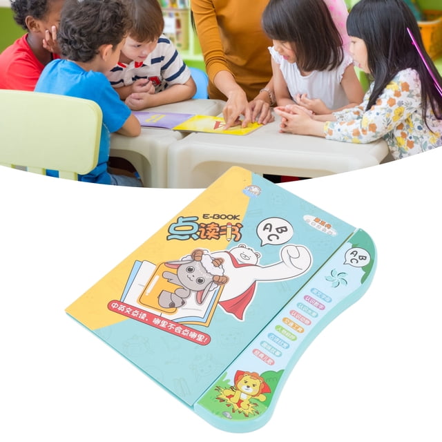 Máquina de lectura infantil ANGGREK Otros electrónico de voz en inglés chino