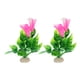 thumbnail image 1 of 2uds Peces Tanque Acuario Decoración Plantas, Rosa 5.91, 1 of 1