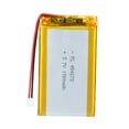 thumbnail image 1 of YDL 3.7V 1500mAh Battery 454272 Lithium Polymer Ion Rechargeable Li-ion Li-Po Battery with 2P PH 2.0mm Pitch Connector, 1 of 5