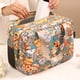 thumbnail image 4 of Bolsa portátil de maquillaje para mujeres con múltiples compartimentos, estuche organizador cosmético de gran capacidad para artículos de aseo, 4 of 9