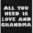 thumbnail image 2 of All You Need is Grandma Cute Grandkid Toddler Boy Girl T Shirt Infant Toddler Brisco Brands 12M, 2 of 6