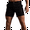 #046 Black-A10, variant on Nestiefly Streetwear Shorts Men 5 Inch Inseam Tailored High Waisted Elastic Waist Chinos Golf Shorts Roll-Up Cuff Above Knee Lightweight Jogger Board Shorts with Pockets Black L