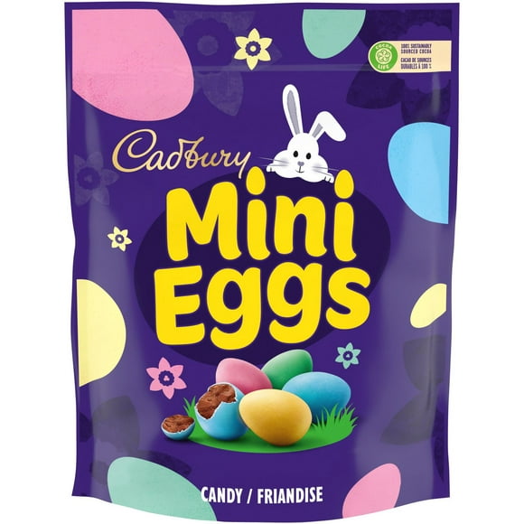 Cadbury Mini Eggs, Easter Chocolatey Candy, Resealable Bag, 943 g