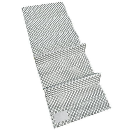 Best Backpacking Sleeping Pad - REDCAMP Foam Sleeping Pad for camping, Closed Cell Foam sleeping mats for Camping Backpacking Hiking, Silvery/yellow 72