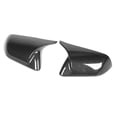 thumbnail image 1 of Side Mirror , 2pcs Door Mirror Cover  Side Rearview Mirror  Rearview Mirror Cover Left Right Horn Style Replacement for   2015-2022, 1 of 8