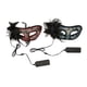 thumbnail image 2 of Cubierta Facial LED, Cubierta Facial De Encaje Iluminada, Correas Ocultas Portátiles, 3 Modos De Luz Para Fiesta Veneciana, 2 of 7