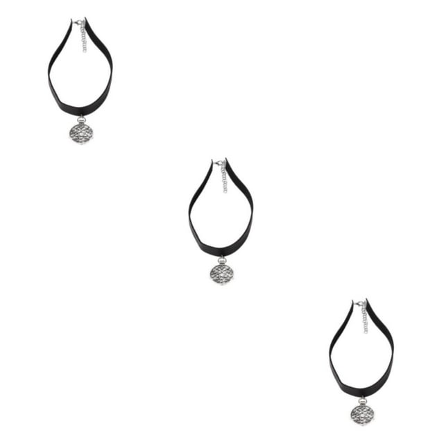 maskred Bold Statement With Eye-catching Choker Necklace Sturdy And Durable Unique silver 3Set