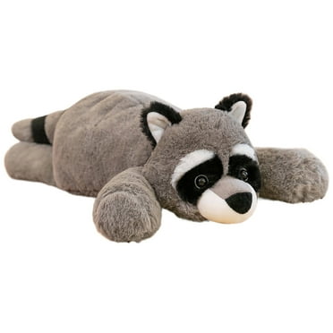 BESTSKY Weighted Stuffed Animal,Adorable Raccoon Plush Toy,Large Hugging Pillow for Bed