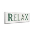 thumbnail image 3 of Stupell Industries Relax Forest Leaf Letter Pattern Relaxation Sentiment,48 x 20, Design by Natalie Carpentieri, 3 of 5
