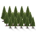 thumbnail image 1 of Árboles de Navidad artificiales Paisaje Paisaje Mini Arquitectura Escena de plástico Paisajismo Artesanía Plantas Calle15 piezas Inevent HA009160-01, 1 of 6