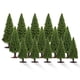 thumbnail image 1 of Árboles de Navidad artificiales Paisaje Paisaje Mini Arquitectura Escena de plástico Paisajismo Artesanía Plantas Calle15 piezas Inevent HA009160-01, 1 of 7