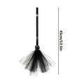 thumbnail image 3 of TERGAYEE Halloween Decorative Brooms,Plastic Witch Broom Props,Witch Broom Party Decoration for Halloween Costume Decoration,Party Spider Prop Glowing Decorative Wizardry Mesh Brooms, 3 of 4