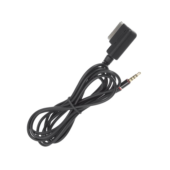 Unique Bargains 1 Pcs Media in AMI MDI to Stereo 3.5mm Car Audio Aux Adapter Cable for Mercedes Benz Replacement