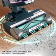 Shark POWERDETECT Upright Vacuum, Pet Friendly, Two Brushroll System, Powerful Suction, DuoClean Detect, Self-Cleaning Brushroll, Odor Neutralizer, AZ4000 Black/Teal