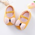 thumbnail image 6 of Sneakers for Girls Sizes 0-3 Months Soft Princess Walkers Comfortable Breathable Outdoor Trendy Yellow Kids&nbsp;Shoes, 6 of 6