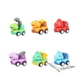 thumbnail image 3 of Yyuenw 6 Pcs Pull Back Cars Set Toys for 1 2 3 Year Toddlers, Baby Car Toys for 6-12-18 Months, Kid Construction Vehicle Racing Car Set, Mini Toy Cars for Toddlers, 3 of 6