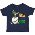 thumbnail image 3 of Inktastic New to the Krewe Mardi Gras Baby Alligator Boys or Girls Toddler T-Shirt, 3 of 5
