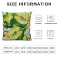 thumbnail image 5 of BANET Throw Pillow Vegetables Fruit Pattern Throw Pillow Case Outdoor Food Drink Decor Cushions Covers for Home Sofa Couch 24x24in, 5 of 5