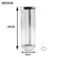 thumbnail image 3 of Grill pipe with smoked mesh in stainless steel, 3 of 3