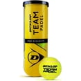 thumbnail image 1 of Dunlop-Slazenger Balles de Tennis de Padel d'Équipe (Lot de 3), 1 of 3
