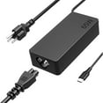 thumbnail image 1 of wonima11 65W 45W USB C Laptop Charger Compatible with Lenovo ThinkPad X1 X280 T14 T15 T480 T480s T490 T580 T590 E14 E15 E16,Yoga 6 7 720 730 C740 C940,Chromebook 300e,TypeC Fast AC Adapter Power Cord, 1 of 1