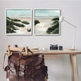 thumbnail image 2 of Stupell Industries Tall Grass Sand Dunes Soft Wave Beach Landscape, 24 x 24,Design by Annie Warren, 2 of 8