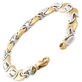 thumbnail image 2 of Pompeii Men's Link 14k Gold (56gram) or Platinum (90gram) 9mm Bracelet 8.5" (,), 2 of 3