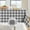 Grey and White, variant on Softalker Checkered Tablecloth Waterproof Gingham Tablecloth Stain Resistant Washable Outdoor Tablecloth Blue and White Plaid Tablecloth 60 x 84inch