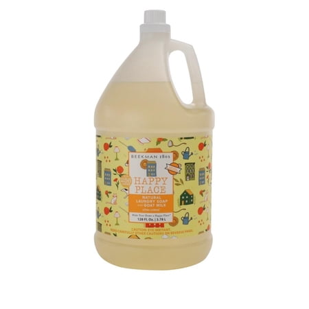 Beekman 1802 Happy Place 256-Load Liquid Goat Milk Laundry Soap ~ Citrus Scented