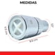 thumbnail image 2 of Regadera Ahorradora para Baja Presion de agua de ABS de 1/2 pulgada Metalflu 10809, 2 of 4