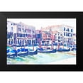 thumbnail image 2 of Navas, Emily 24x17 Black Modern Framed Museum Art Print Titled - On the Grande Canal, 2 of 5