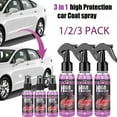 thumbnail image 3 of Htwon 100ML 3 in 1 High Protection Quick Car Coat Ceramic Coating Spray Hydrophobic, 3 of 14