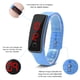 thumbnail image 4 of Reloj de Pulsera LED Resistente Al Agua Deportes Al Aire Libre Relojes de Pulsera Electrónicos para Ni?os Mayores Rastreador de Ejercicios Pulsera Inteligente(13 * 5 * 2cmAzul) Unbranded ZP02368-07, 4 of 6