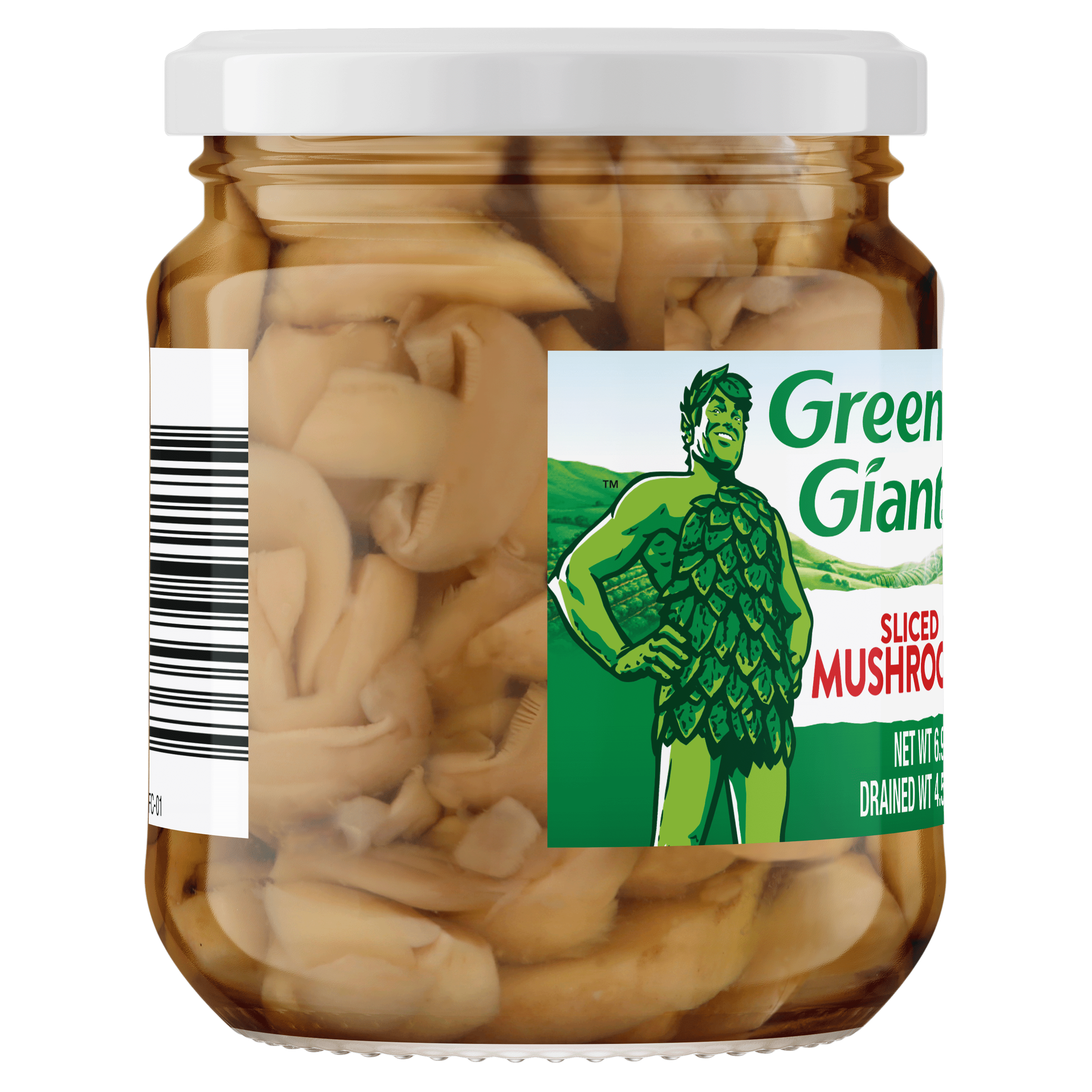 (12 pack) Green Giant Sliced Mushrooms 4.5oz Jar