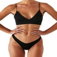 thumbnail image 3 of 2Pcs Femmes Bikini Ensembles Maillot de Bain Triangle Soutien-Gorge String Maillot de Bain, 3 of 6