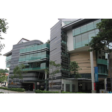 24x36 gallery poster, Singapore Management University is one of six autonomous universities in the citystate
