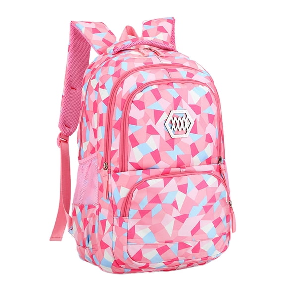 gcong Lightweight School Backpack For With Comfortable Shoulder Straps And Spacious Design Pink
