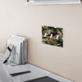 thumbnail image 6 of Haosy Light Switch Cover Plate 2 Gang Electrical Outlet Covers Green Brown Camouflage Decorate Wall Plate 4.56”x4.48”, 6 of 8