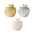 thumbnail image 7 of TISHITA Ceramic Statue Desktop Ornament Art Crafts Fruit Sculpture Modern Statue for Bookshelf Office Living Room Birthday Gift, 7 of 7