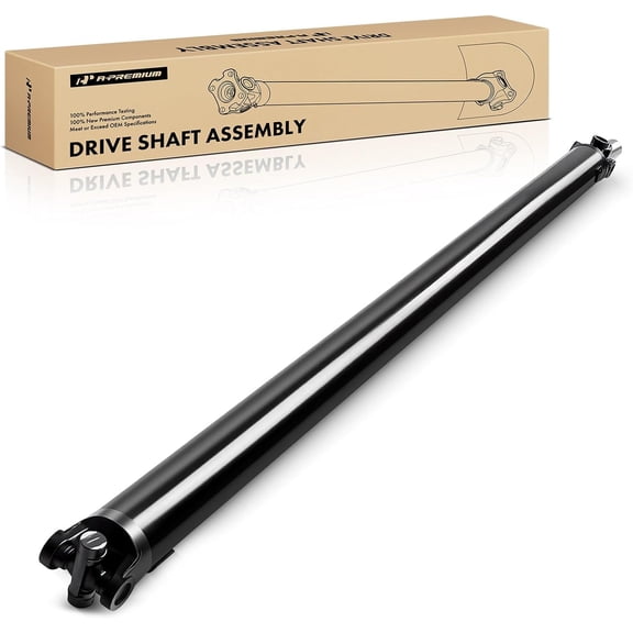 A-Premium Rear Drive Shaft Prop Shaft Driveshaft [4WD] Compatible with Chevrolet Silverado 1500 [143.5"WB], Silverado 2500/3500 & GMC Sierra 1500 [143.5"WB], Sierra 2500/3500, 2001-2003, 65-9371