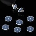 thumbnail image 4 of Shisuyan Earring Backs White 100Pcs Earring Flat Backs Replacements, 4 of 9