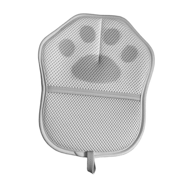 Guantes multifuncionales para el cuidado de mascotas con cepillo, transpirables y ligeros. Gris